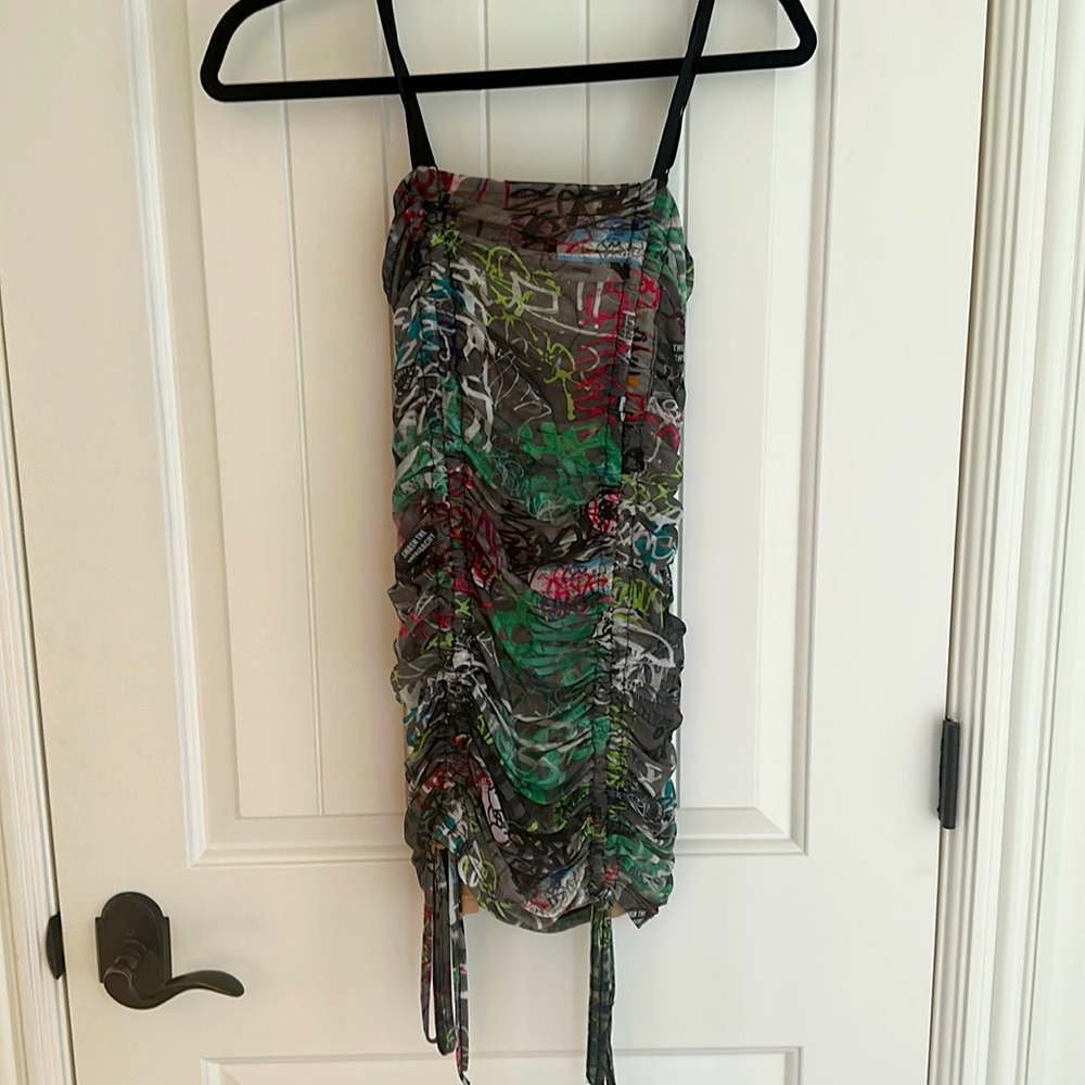 Streetwear Mesh Dress